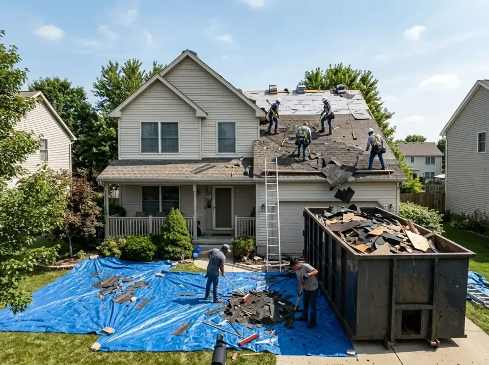 roof-replacement-debris-remova-004 — frequently asked questions, Cheapest Dumpster Rentals in Miami Springs, FL